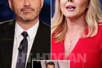 “YOU THINK I’M DONE? THINK AGAIN!” Jimmy Kimmel Hits Karoline Leavitt with a $50 Million Lawsuit After Shocking Live Ambush!   What should’ve been another routine Jimmy Kimmel Live! interview turned into pure chaos when Karoline Leavitt ambushed the late-night host with an attack that left everyone speechless. Live on air, she mocked Kimmel’s character, mocking everything he stood for. Kimmel, maintaining his composure, fired back with a cutting line, but the aftermath was far from over.  Days later, Kimmel took it to the next level, slapping Leavitt and the network with a $50 million defamation lawsuit. In the explosive filing, Kimmel claims the attack wasn’t just a personal jab—it was a calculated political move designed to tarnish his reputation.