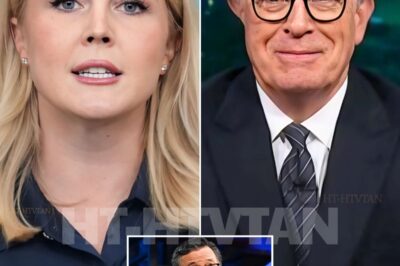 “YOU THINK I’M DONE? THINK AGAIN!” — Stephen Colbert Slaps Karoline Leavitt with a $50 Million Lawsuit After a Shocking Live Ambush!  What was supposed to be a routine taping of The Late Show with Stephen Colbert turned into total chaos when Karoline Leavitt suddenly ambushed Colbert with a barrage of insults that left the studio audience stunned. Live on air, Leavitt openly mocked Colbert’s character and the very values he stands for, shocking viewers and sending social media into a frenzy. Though Colbert managed to keep his composure and fired back with a sharp, cutting remark, it seems he wasn’t ready to let the incident go.