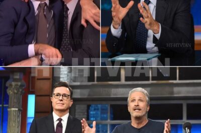 Jon Stewart’s Bold Ultimatum: “Buy Me a Coffin If You Want Silence!”  Apple is reeling as Jon Stewart declares open war, with Stephen Colbert joining the fray in a secret late-night rebellion that has Hollywood on edge.  Are these iconic comedians plotting a revolution that could shake the foundations of the streaming empire and redefine television history?