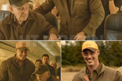  Breaking News: A Heart-Stirring Moment in the Skies Leaves America in Awe  Passengers aboard a recent commercial flight witnessed an unforgettable act of kindness from Marine veteran and Fox News host Johnny Joey Jones — one that turned an ordinary trip into a powerful reminder of honor and humility. READ MORE: