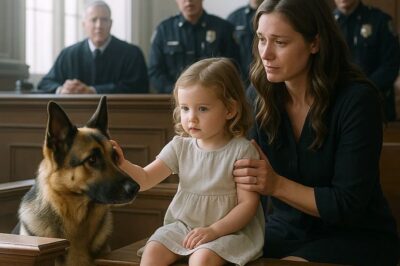 CH2. A 3-Year-Old Girl Speaks to a Police Dog in Court – What She Said Shocked Everyone! 😱…