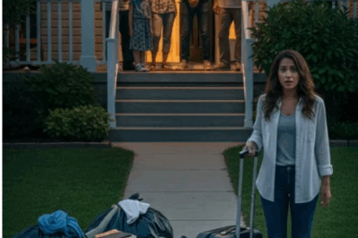When I came back from my trip, my belongings were dumped on the lawn with a note: “If you want to stay, live in the basement.” So I moved into my secret apartment instead—and stopped paying a dime. Six months later, they knocked on my door, asking to move in with me.