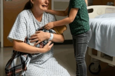 My 10-year-old stared at the newborn and softly said, “Mom… we can’t bring this baby home.” Confused, I asked her why. Her hands trembled as she handed me her phone. “You need to see this,” she said. The second I looked at the screen, my knees almost gave way.