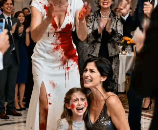 ch2-At my sister’s engagement party, my innocent 10-year-old daughter accidentally spilled red punch on her dress. My sister snapped and slapped her so hard she hit the ground crying in front of 230 guests. Before I could react, my parents did something even worse. But I warned them they’d regret it—and just 10 minutes later, I got a call from my dad, his voice shaking because…