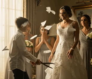 ch2-My little brother destroyed my wedding dress with scissors and he’s my hero for life.