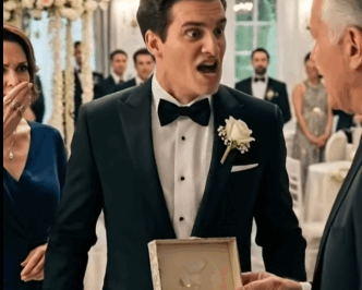 ch2-My ex-husband called me a gold digger at his wedding, trying to publicly humiliate me. He didn’t know I brought a gift, not for him, but for his new father-in-law, a judge. When the judge opened the box and read the first page, the entire room went silent as he looked at my ex with pure ice in his eyes…