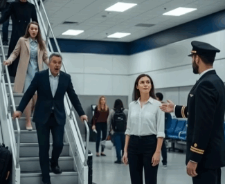 ch2-At the airport, Dad said: ‘She can’t even afford economy.’ My step-sister laughed as they boarded first class. I waited quietly—until a man in uniform said, ‘Your jet’s ready, ma’am.’ The entire platform froze.