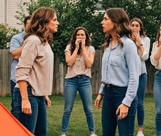 ch2-At the family party, I found my son’s face bruised and his clothes stained with food — my sister laughed and said, “It’s just a joke.” I sla;p;ped her straight across the face and walked away. Behind me, my mother shouted, “Bastard!” But the next morning, my mother came begging: “Please, give your sister a way to survive.”