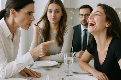 CH2 . At Family Dinner, My Mom Said “Give the House to Your Sister or Go to Jail” — I Just Laughed…