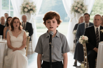 “He Left Our Mother for Another Woman — But When My 12-Year-Old Brother Took the Microphone at the Wedding, Nobody Could Believe What Happened Next”…CH2