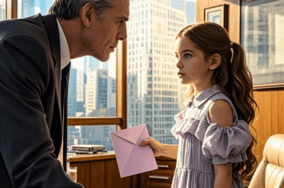 A 7-year-old girl walked into his billion-dollar corporation with a wrinkled letter from a woman he hadn’t spoken to in 8 years! CH2