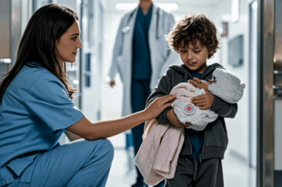 CH2 – A B:ruised 7-Year-Old Boy Walked Into the ER Carrying His Little Sister—What He Said Broke Hearts…