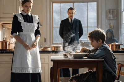 CH2 – A kind maid saw a small, starving boy shivering outside the mansion gates. Believing her wealthy boss was gone for the day, she risked everything to sneak him into the kitchen and give him a hot meal. But…