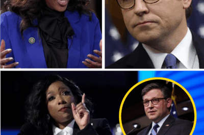 “You can scroll all you want, but you’re going to hear me today” – Jasmine Crockett’s FIERY 5-minute takedown leaves Speaker Mike Johnson frozen as the entire chamber falls silent and staffers rush to contain the fallout