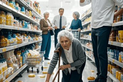 CH2 No one helped when the old woman fell — but what happened as she tried to crawl away left everyone speechless.