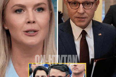 CH2 “He told her to get her act together or step aside.” Karoline Leavitt reportedly HUMILIATES Speaker Mike Johnson during tense closed-door clash as tempers flare and fears of a looming government shutdown ignite chaos across Capitol Hill