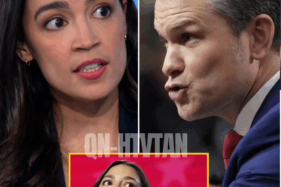 “Draw a clock, Pete. Was that part hard for you too?” – AOC STRIKES BACK in a savage takedown that leaves Pete Hegseth HUMILIATED on live TV after his latest jab at her intelligence sparks instant backlash
