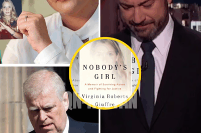 “She never got to finish her story,” Jimmy Kimmel said softly, fighting back tears, “so we’ll finish it for her.” The late-night host broke down live on air after the release of Nobody’s Girl – Virginia Giuffre’s haunting posthumous memoir – and vowed to help her family’s $100 million fight for justice.