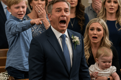 ch2-At my baby’s christening, my sister clapped and said loudly, “At least this one won’t grow up fatherless like the last!” The guests laughed. My father added, “Some women never learn.” Then my 7-year-old son stood up, shaking. “Grandpa,” he said, voice trembling, “should I tell everyone what you made me promise to keep secret?” The entire church fell silent. You could hear the priest drop his book.