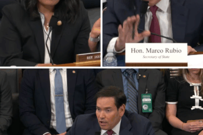 “I RUN THIS, NOT YOU!” Secretary of State Marco Rubio roared in fury as a fiery clash over student deportation exploded on the House floor, leaving Pramila Jayapal stunned into silence.