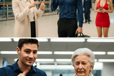 Everyone Ignored the CEO’s Deaf Mom at the Airport — Until a Single Dad Spoke to Her Through Sign