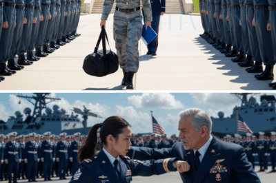 The Admiral Ordered Her Off Base — Then Froze When Her F-22 Call Sign Made Every SEAL Salute