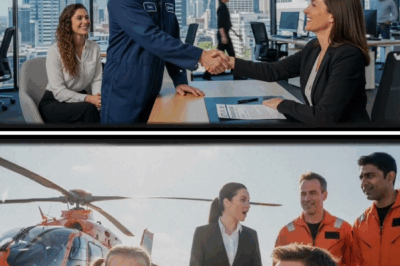 “Who Fixed This Helicopter?” — The CEO, the Little Girl, and the Janitor Who Changed Everything ch2