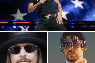 While millions of fans celebrated, Kid Rock decided to turn his Wi-Fi into a weapon. The rock-country rebel jumped on X and tweeted: “So now the Super Bowl’s letting TikTok dancers headline? What’s next, a mariachi band doing Drake covers?