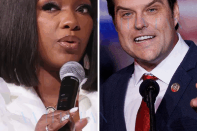 Matt Gaetz’s attempt to CUT OFF Jasmine Crockett backfires as her 30 SECONDS OF FIRE leaves him frozen and exposes a shocking truth on live television