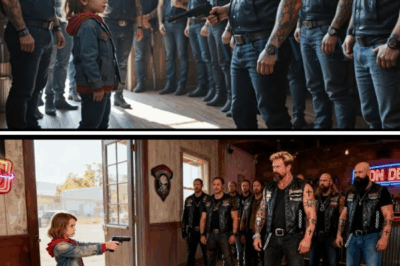 A 9-year-old girl walked into a biker bar holding a loaded gun and asked which one of them was her real father. “My mom’s dying,” she announced. She said, “One of you is my dad, and I have 3 days to find him before they put me in foster care.” Jack, president of the Iron Demons, slowly stood up