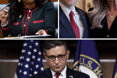Shock on Capitol Hill: Rep. Jasmine Crockett Confronts Speaker Mike Johnson Over Alleged Hidden LLC