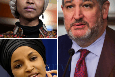 “Congress in Chaos: Ted Cruz Exposes Ilhan Omar in Historic Senate Showdown” In a Senate hearing room on the edge of chaos, what was meant to be a routine policy discussion quickly spirals into an explosive confrontation that could define the decade. Representative Ilhan Omar enters, ready to dominate the stage, but Senator Ted Cruz has other plans. With a devastating flood of irrefutable evidence, Cruz flips the script, leaving Omar reeling. As accusations of fraud, betrayal, and divided loyalties collide, careers begin to crumble under the unforgiving spotlight of national media. Allies who once stood by her side begin to retreat, and the truth hits with the force of a freight train. This isn’t just a clash of political ideologies—it’s a seismic shift in Washington, a reckoning that will forever alter the landscape of Congress. The question is: will Omar survive the storm, or is this the end of her political career?