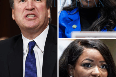 Brett Kavanaugh PANICED when Jasmine Crockett suddenly pulled out a 2-page top secret Supreme Court memo on live television — and seconds later, the entire country fell silent… The atmosphere in the studio was thick, Crockett opened the file, flipped to the first page, read a few lines slowly — and at that moment, Kavanaugh’s eyes changed. No one was speechless…