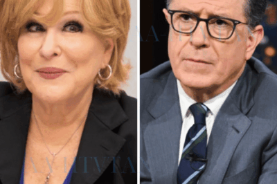 Stephen Colbert gets a message from Bette Midler that leaves fans stunned.