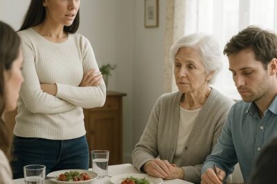 CH2 . DURING DINNER MY DAUGHTER-IN-LAW YELLED, “EITHER GIVE YOUR ROOM TO MY PARENTS, OR PACK YOUR THINGS.”