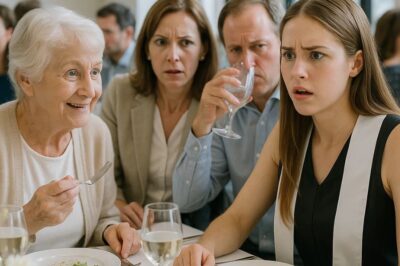 CH2 . At My Graduation Dinner, Everyone Was Laughing-Until Grandma Smiled At Me And Said, “I’m Glad…