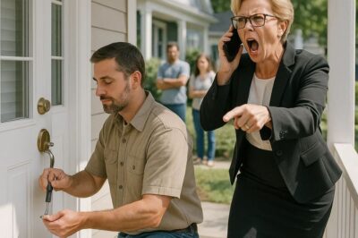CH2 . HOA Karen Called 911 When I Changed My Own Door Locks-She Claimed She “Runs This Neighborhood!”