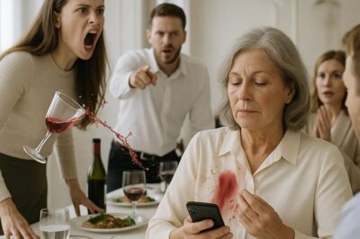 CH2 . You’re Being Selfish! Said My Son And His Wife Threw Wine At Me, So I Texted My Lawyer!