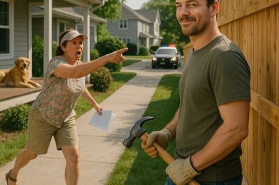 CH2 . HOA Karen Lost It When I Built a Privacy Fence—Then She Actually Called the Police!