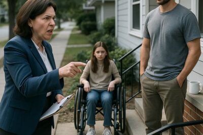 CH2 . Karen Tried Removing My Disabled Daughter’s Ramp — She Didn’t Know I’m the Assistant Commissioner…