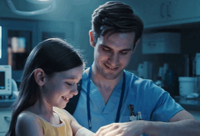 CH2 A doctor helped an injured girl he found on the street — but when he got home and turned on the news, her face was all over the screen