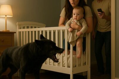 Ever since the newborn arrived home, black the dog named Ink, suddenly became a guardian that never left the bedroom. CH2