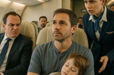 CEO Sneered at the Quiet Single Dad Mid-Flight, Until the Captain’s Urgent Call Exposed His Secret! CH2