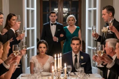 If you loved me, you’d understand,’ I answered calmly, ‘I do understand.’ What she didn’t know was that I had already called his wife and asked her to be my plus-one. The rehearsal dinner became unforgettable the moment they both walked in..CH2