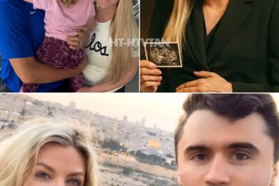 Just 30 minutes ago, Erika Kirk, widow of the late Charlie Kirk, shared deeply emotional news: she is expecting their third child.  Announced amidst profound grief, this revelation has left fans both heartbroken and hopeful. While still mourning the loss of her husband, Erika brings a glimmer of light to their family’s journey. Her courage and strength during this difficult time have touched everyone following their story. The world watches as Erika embraces motherhood once again, honoring Charlie’s memory in this deeply moving new chapter.