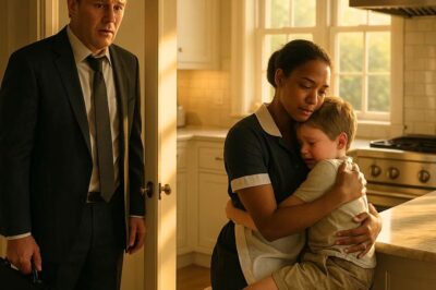 The Millionaire Returns Home and Is Stunned to See His Only Son with the New Black Maid in the Kitch…CH2