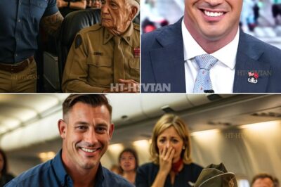 🚨🔥 BREAKING NEWS: The entire nation is buzzing after Marine veteran and Fox News host JOHNNY JOEY JONES stunned passengers on a commercial flight with a gesture no one saw coming.  According to multiple eyewitnesses, the decorated war hero quietly gave up his first-class seat to an elderly U.S. soldier moments before takeoff — but that was only the beginning. What Jones did next, away from cameras and without saying a word, left the entire cabin in tears, flight attendants speechless, and passengers cheering his name mid-air as they realized the unbelievable truth behind his act. 💫 Read more👇👇👇