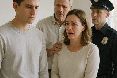 My 22-year-old daughter brought her boyfriend home for dinner. I greeted him cordially… until he started dropping his fork repeatedly, I noticed something under the table, and secretly dialed 911 from the kitchen. CH2
