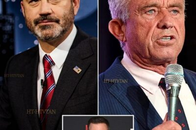 Jimmy Kimmel Confronted RFK Jr., And The Entire Studio Froze.  The audience came for laughter — but what they got was a moment that stopped late-night television cold.  During a live interview with Robert F. Kennedy Jr., Jimmy Kimmel dropped his cue cards, leaned forward, and said the five words no one expected: “You’re going to hurt people.”  What followed wasn’t comedy, wasn’t politics — it was confrontation in its purest form. And what happened after those words left the studio — and the nation — in absolute shock 👇👇👇