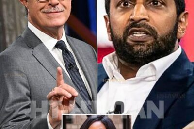 “HE CALLED HER UNFIT? PLEASE — HE’S THE ONE WOBBLING LIKE A BAD OFFICE CHAIR.” — Late-night host Stephen Colbert’s on-air takedown that left the studio gasping.  Details: The crowd didn’t even breathe when Colbert leaned forward, that half-smile curling like a fuse about to spark. The screen behind him froze on a still frame of his target — a senator mid-rant — and the audience knew something wild was coming.  Then Colbert dropped the punchline. The control room cracked up, the cameras shook, and even his co-host buried her face behind the cue cards. It wasn’t just comedy; it was commentary sharpened to a blade.